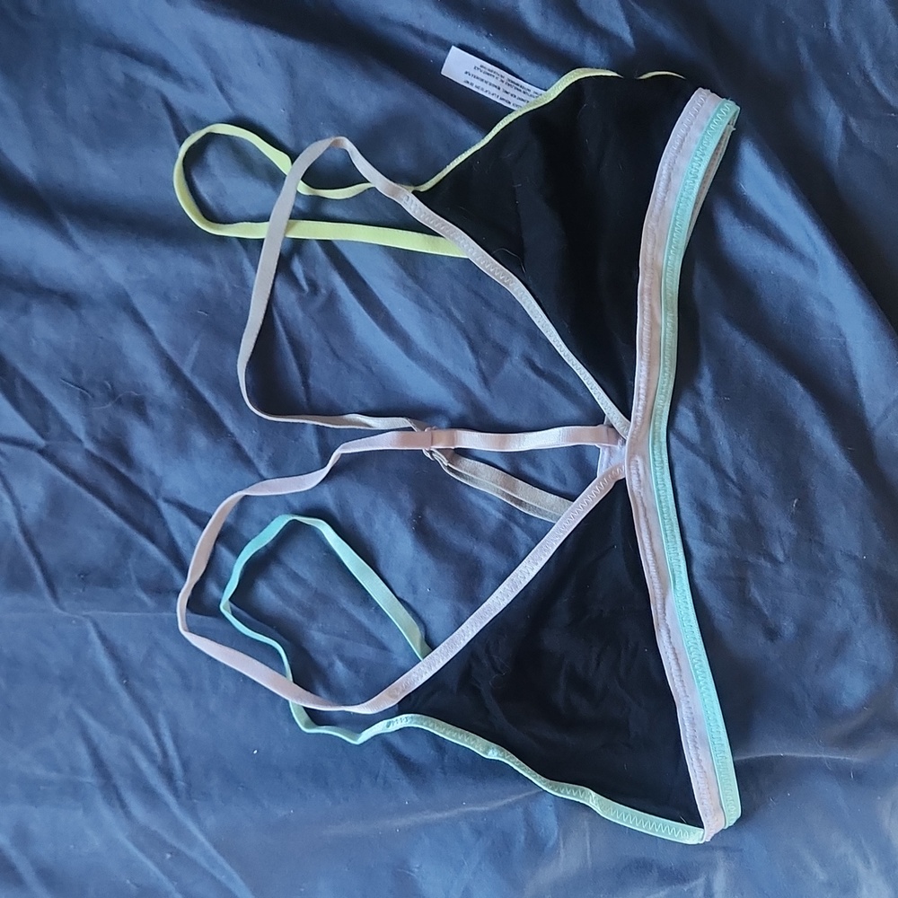 Free people intimately bralet, multicolored, M